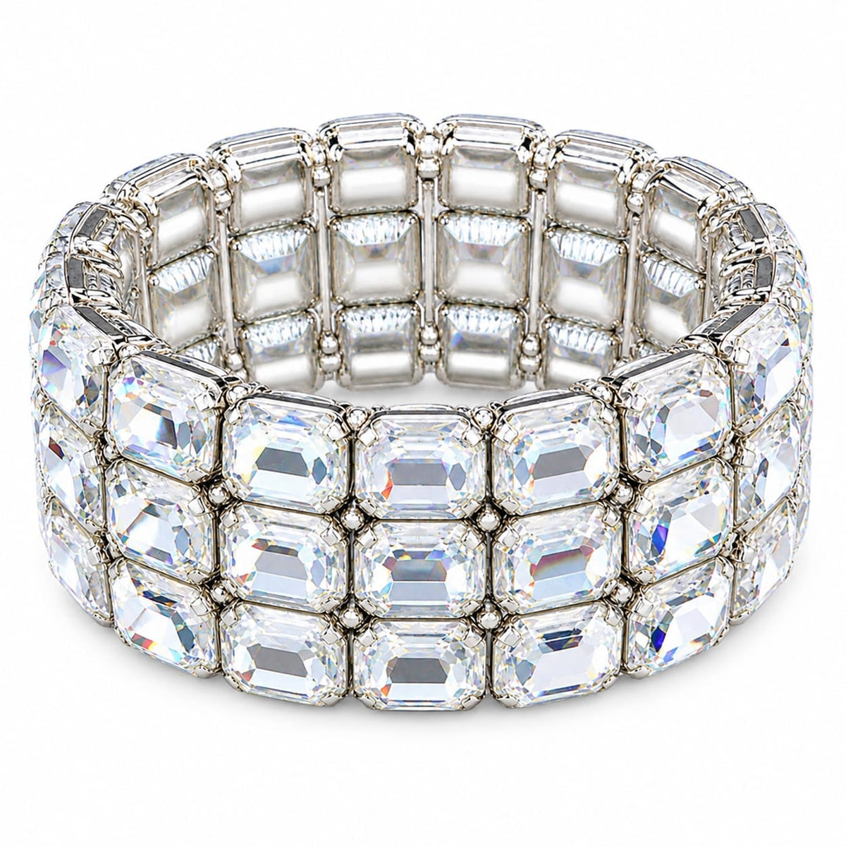 Luxury Crystal Cuff Bracelet for Women