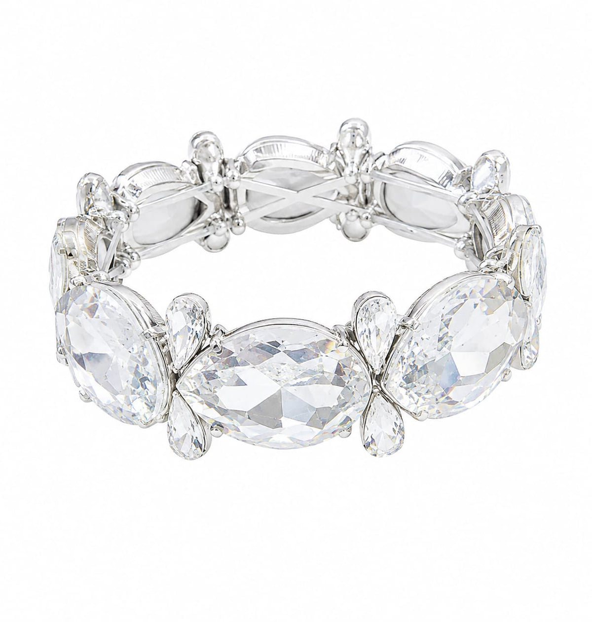 Crystal Luxe Statement Bracelet