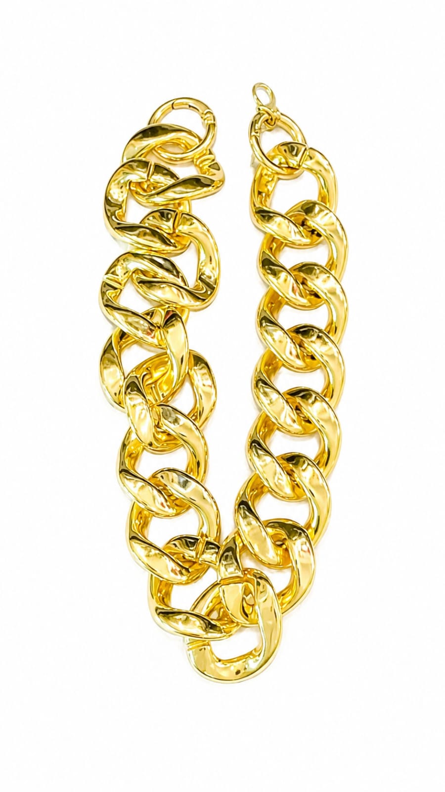Chunky Gold Link Chain Necklace