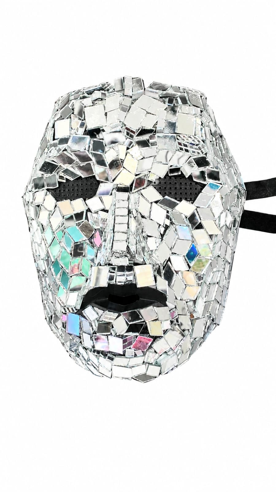 Mirror Mosaic Statement Mask