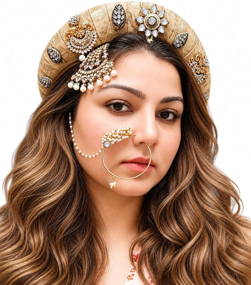Mastani – Regal Embellished Traditional Headpiece