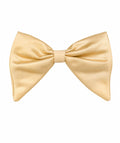 Champagne Gold Satin Bow Tie