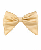 Champagne Gold Satin Bow Tie