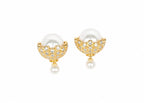 Celeste Pearl Stud Earrings