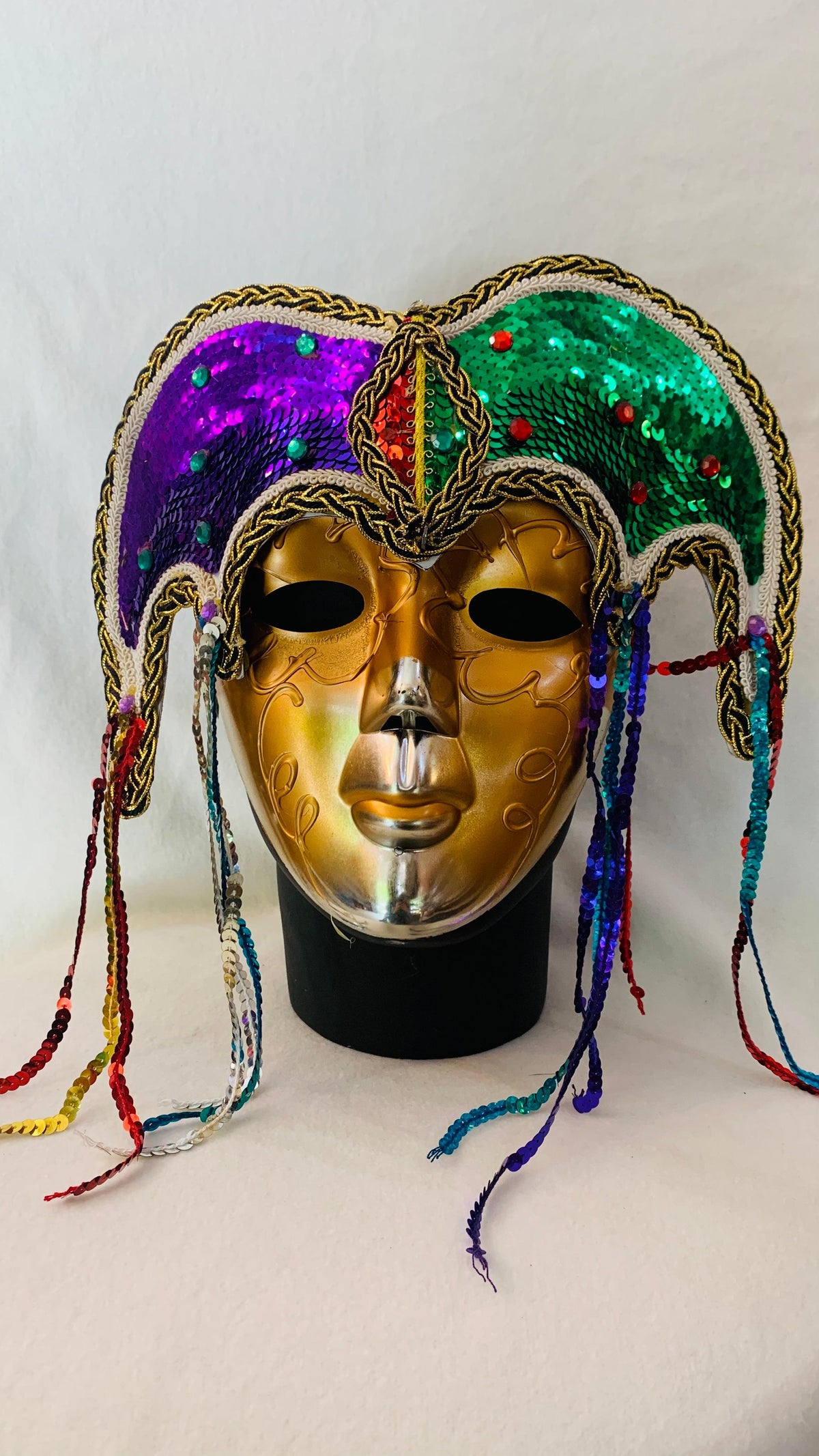 Venetian Harlequin Masquerade Eye Mask