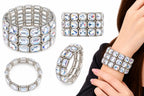 Luxury Crystal Cuff Bracelet for Women