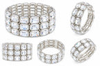 Luxury Crystal Cuff Bracelet for Women