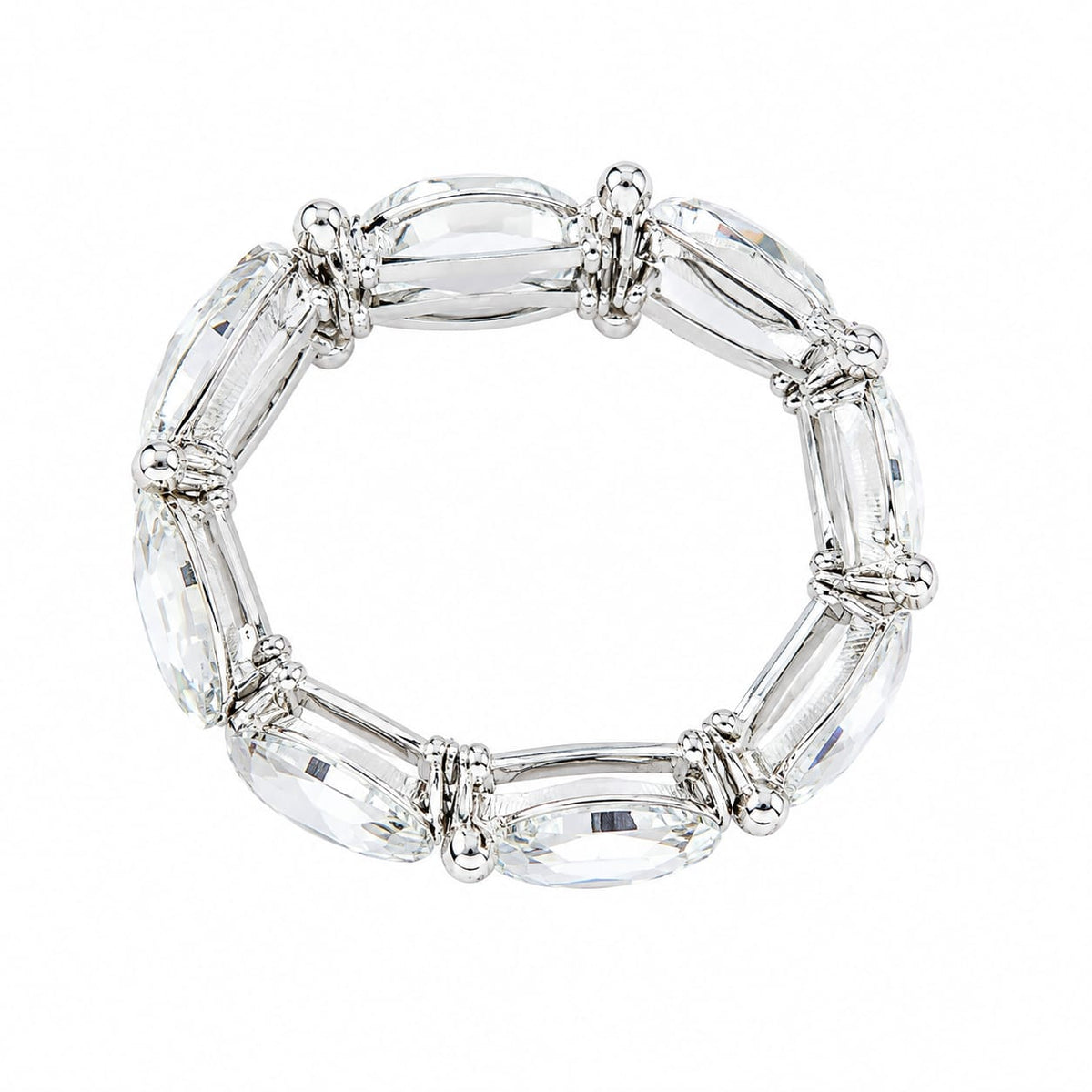 Crystal Luxe Statement Bracelet
