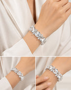 Crystal Luxe Statement Bracelet