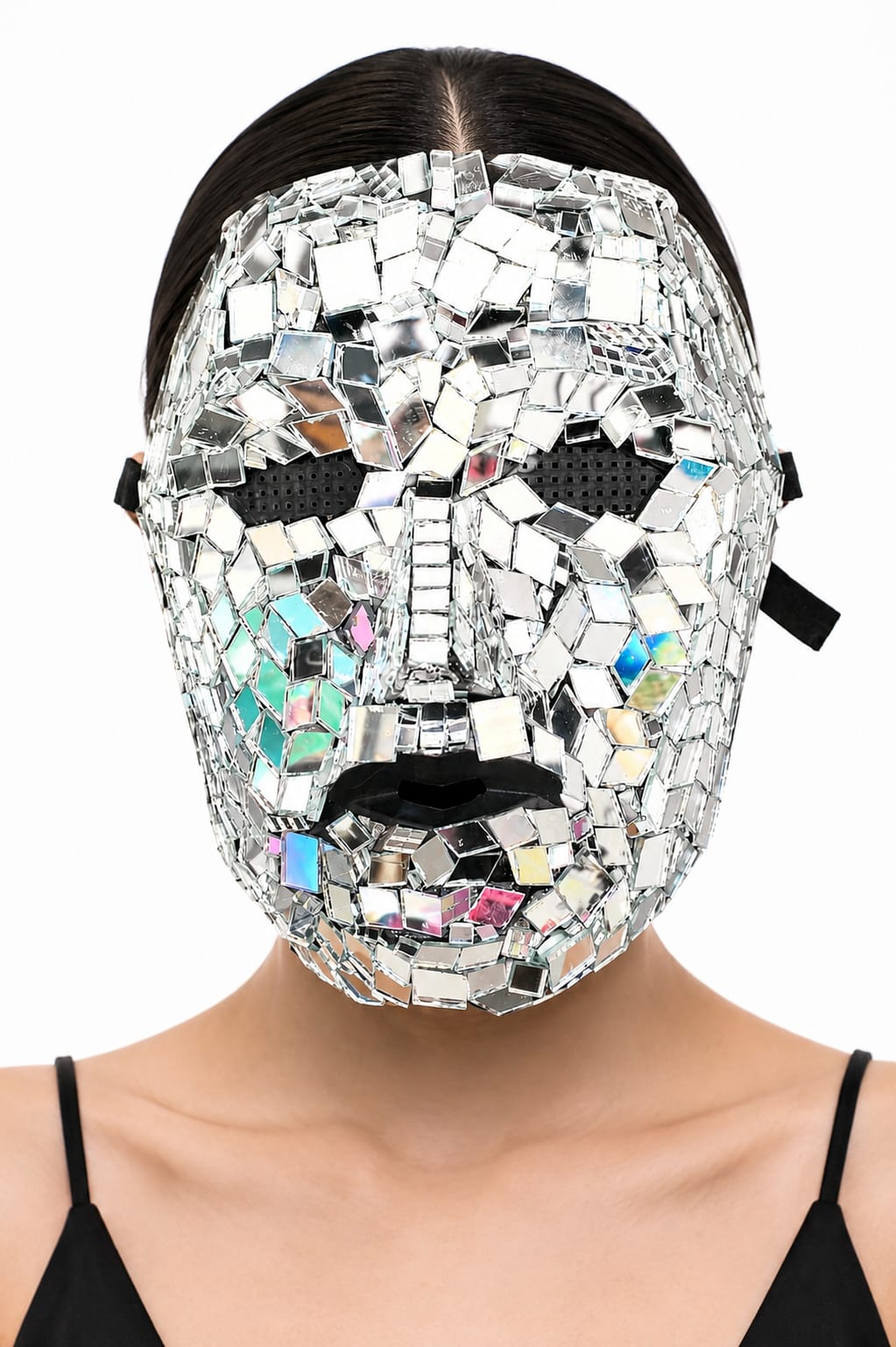 Mirror Mosaic Statement Mask