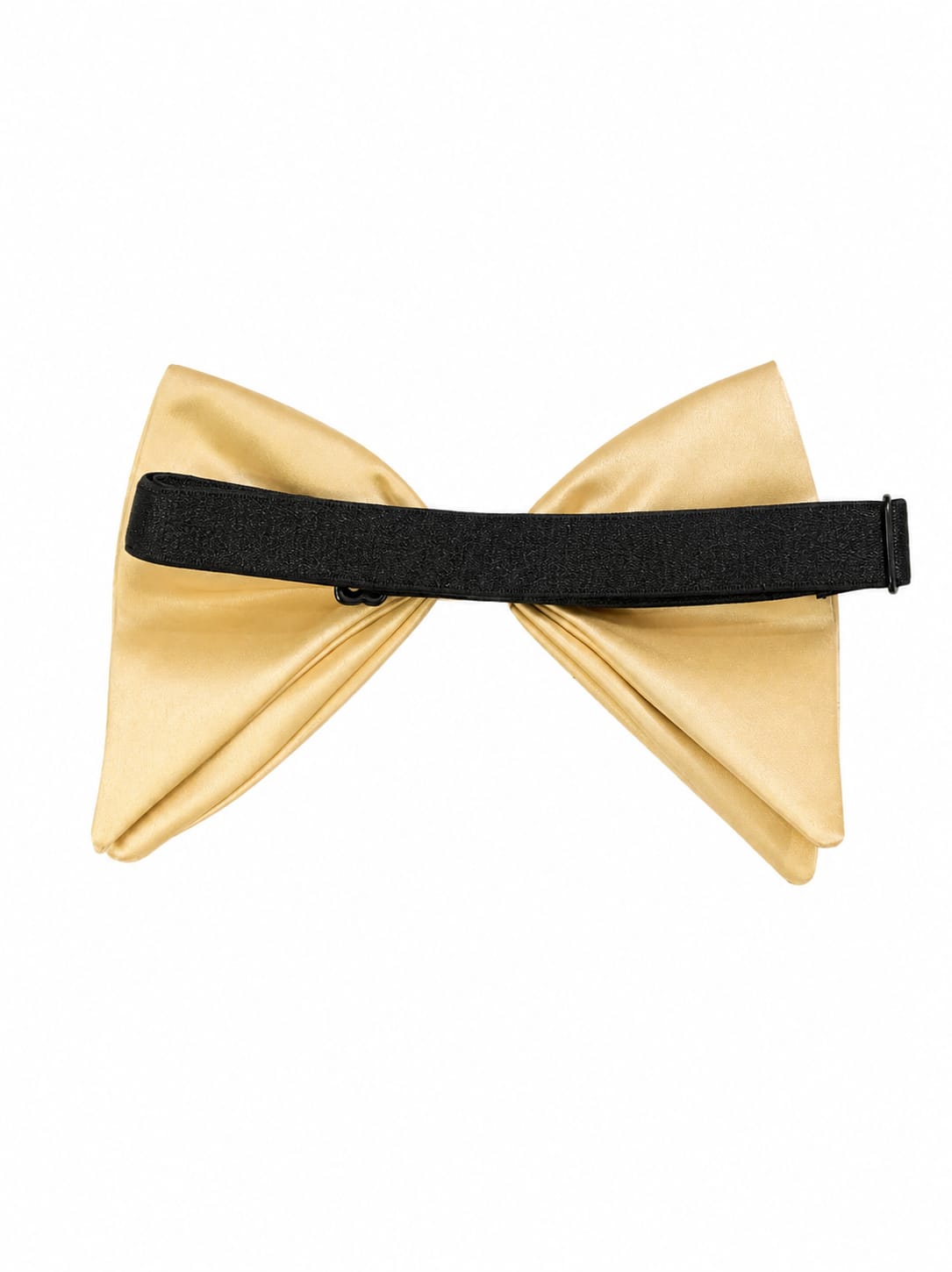 Champagne Gold Satin Bow Tie